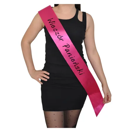 Szarfa FUKSJA Wieczór Panieński